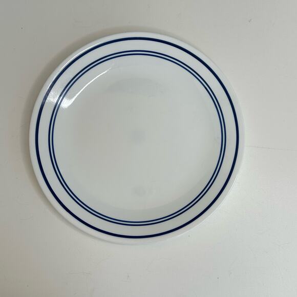 Vintage Corelle Classic Cafe Blue Dinner Plate, 10.25 inch Diameter - Picture 2 of 4